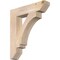Ekena Millwork Imperial Slat Smooth Bracket, Douglas Fir, 5 1/2"W x 28"D x 32"H BKT06X28X32IMP06SDF - alternate 1